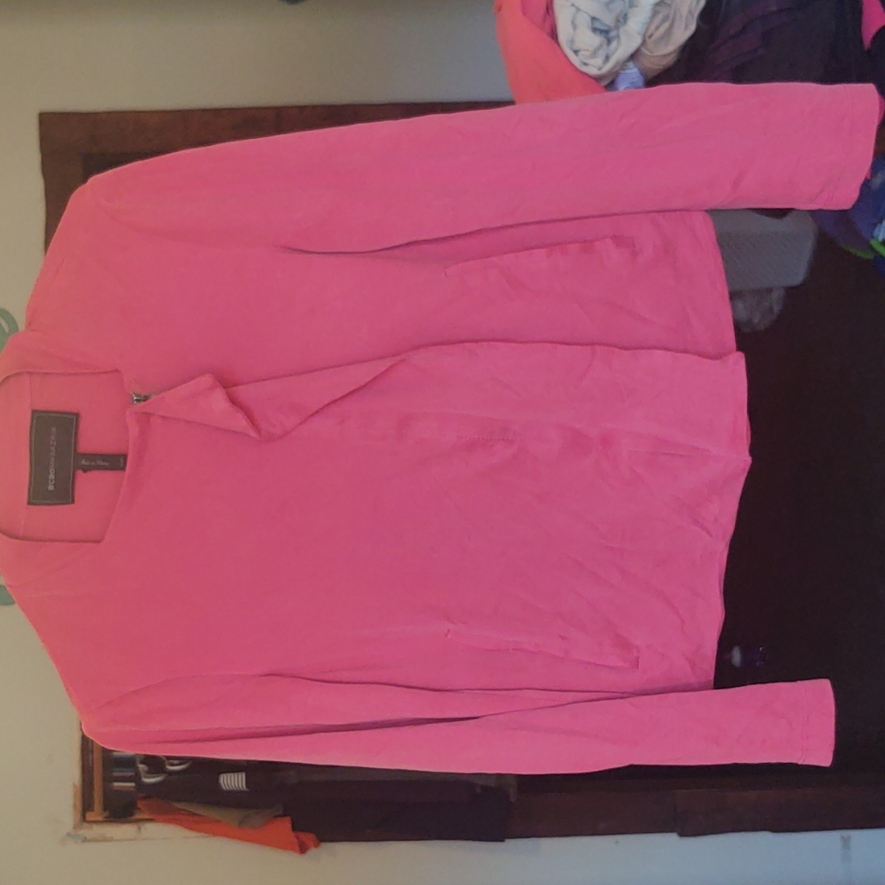 BCBGMAXAZRIA, sz xxs, pink, jacket